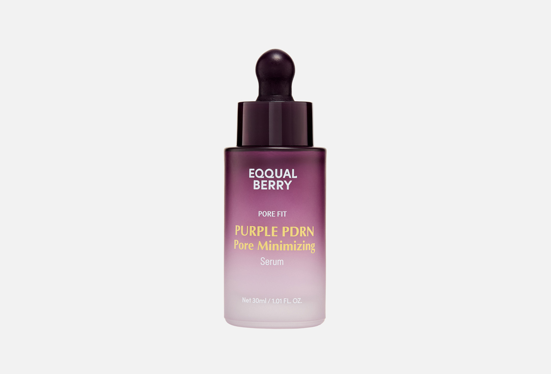 EQQUALBERRY Pore minimizing hydrating face serum Purple PDRN Pore Minimizing Serum