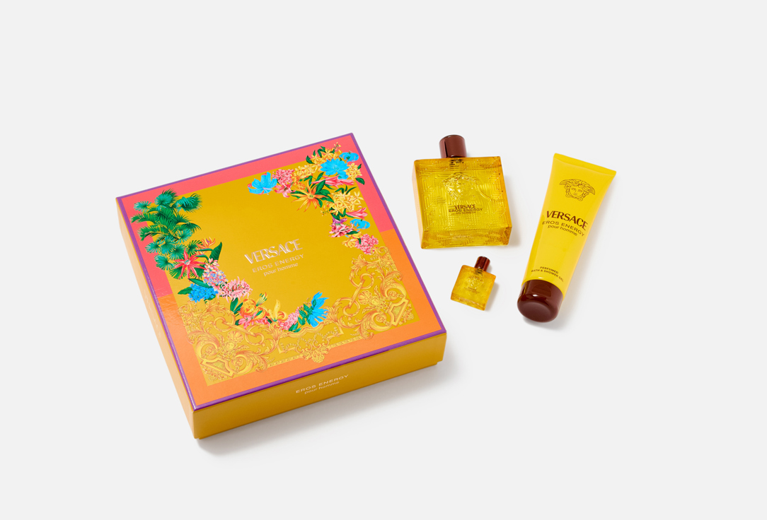 Versace MEN'S EAU DE PARFUM GIFT SET Eros Energy 3 pcs Versace MEN'S EAU DE PARFUM GIFT SET Eros Energy