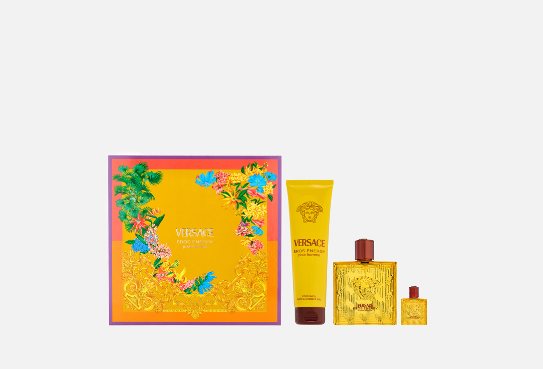 Versace MEN'S EAU DE PARFUM GIFT SET Eros Energy 3 pcs Versace MEN'S EAU DE PARFUM GIFT SET Eros Energy