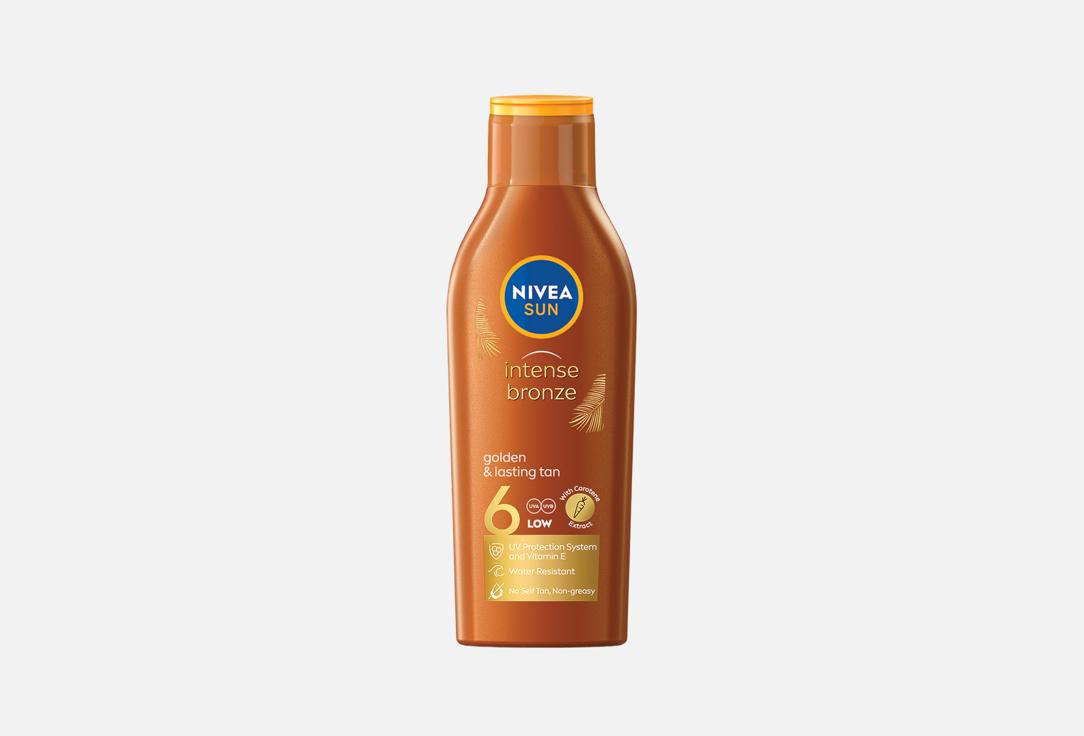 NIVEA Low-protection tanning sun lotion for body SPF 6 Sun lotion intense bronze