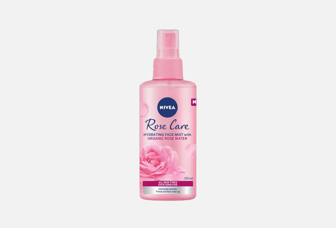 NIVEA Soothing hydrating face mist with rose water rose care organic rose water 150 ml NIVEA Soothing hydrating face mist with rose water rose care organic rose water