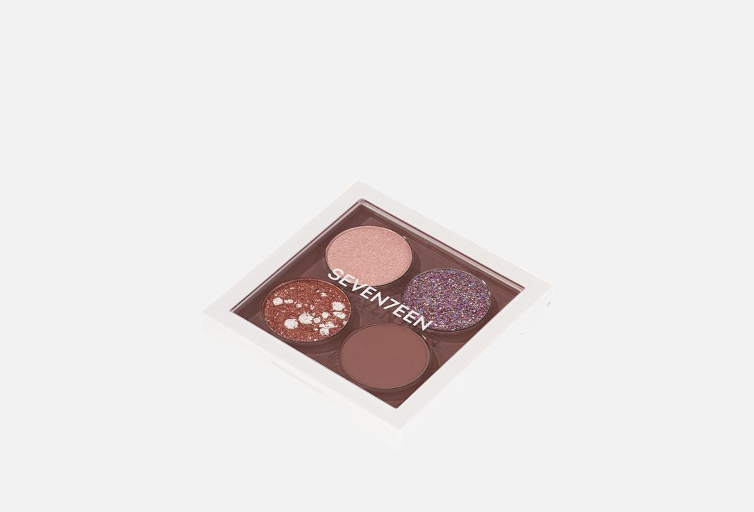 SEVEN7EEN Eyeshadow Palette Vibrant Eyes Quad Palette