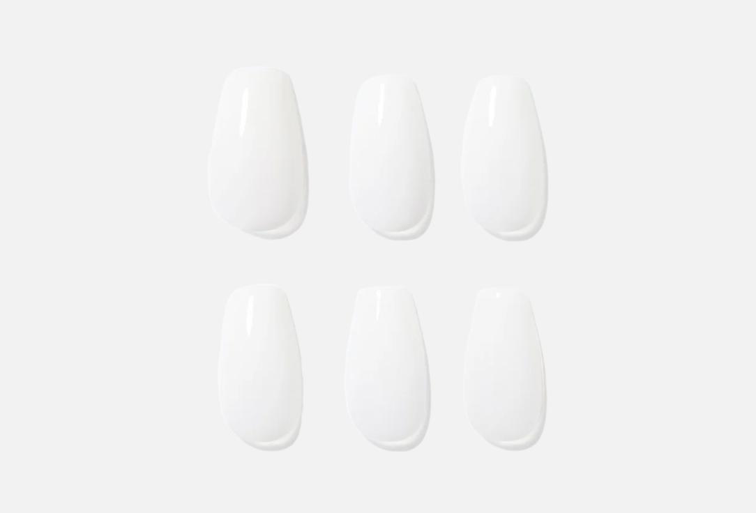 Dashing Diva False nails MAGIC PRESS Crystal White 30 pcs Dashing Diva False nails MAGIC PRESS