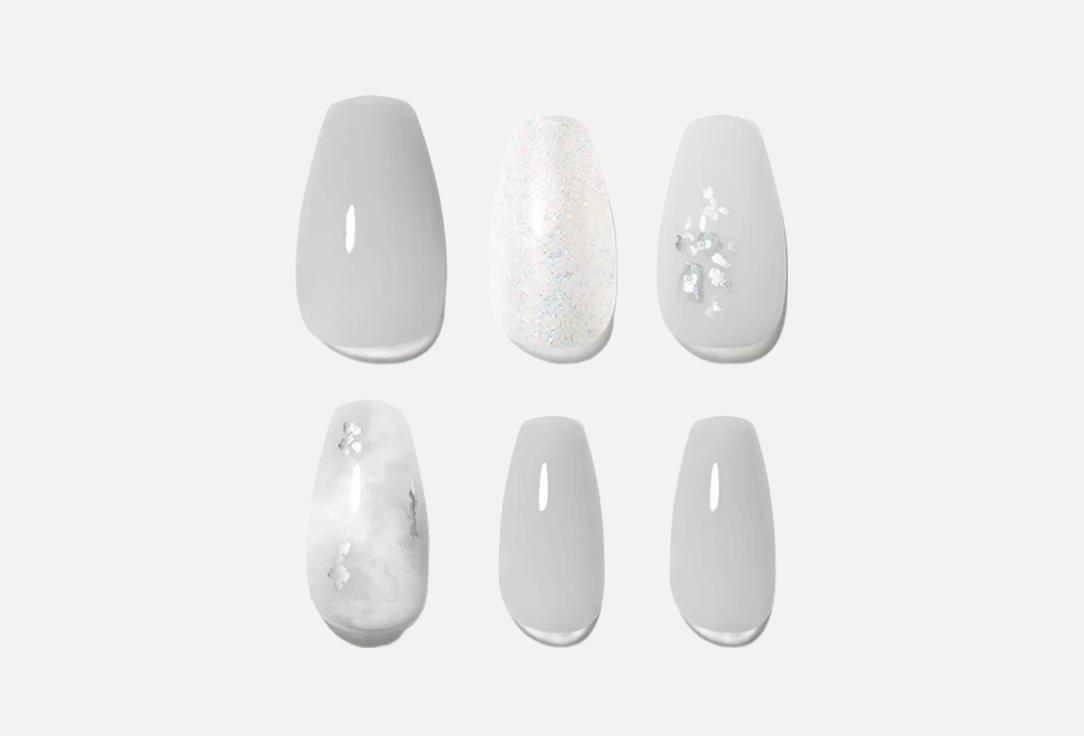 Dashing Diva False nails MAGIC PRESS Greyish Marble 30 pcs Dashing Diva False nails MAGIC PRESS