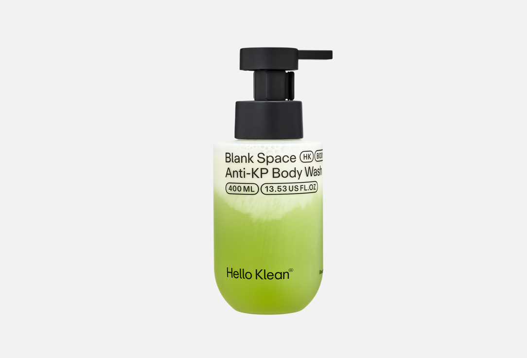 HELLO KLEAN Hydrating & Exfoliating Bi-Phase Body Wash Blank Space Anti-KP