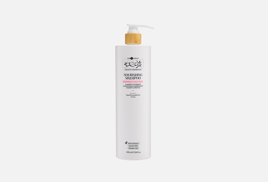 Hair Company Professional Nourishing hair shampoo INIMITABLE STYLE 1000 ml Hair Company Professional Nourishing hair shampoo INIMITABLE STYLE