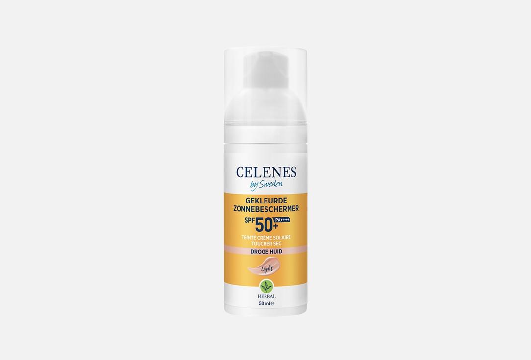 CELENES Tinted Face Fluid SPF 50+ HERBAL TINTED SUNSCREEN FLUID DRY TOUCH LIGHT 50 ml CELENES Tinted Face Fluid SPF 50+ HERBAL TINTED SUNSCREEN FLUID DRY TOUCH LIGHT