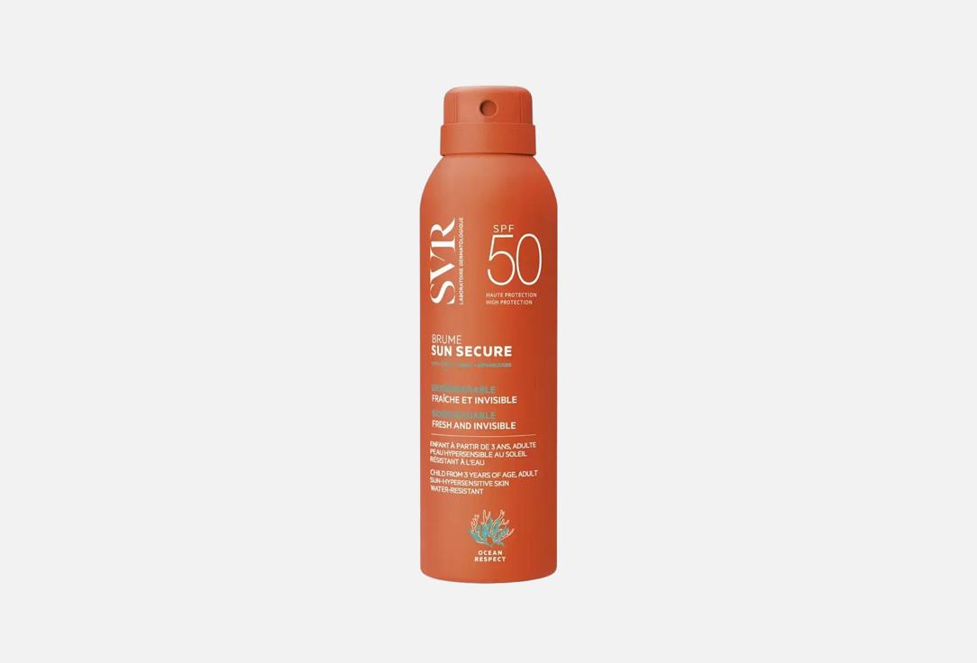 Swiss Force Waterproof Face & Body Spray SPF 50 UV Defense Sun Spray Invisible