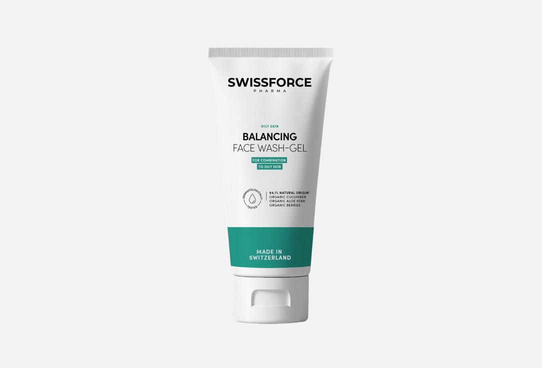 Swiss Force Cleansing Face Gel Oily Skin Balancing Face Wash-Gel