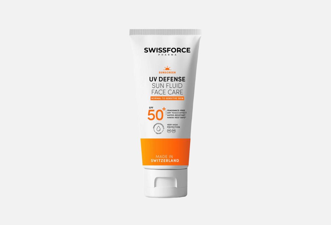 Swiss Force Protective Face Fluid SPF 50+ UV Defense Sun Fluid Face 50 ml Swiss Force Protective Face Fluid SPF 50+ UV Defense Sun Fluid Face