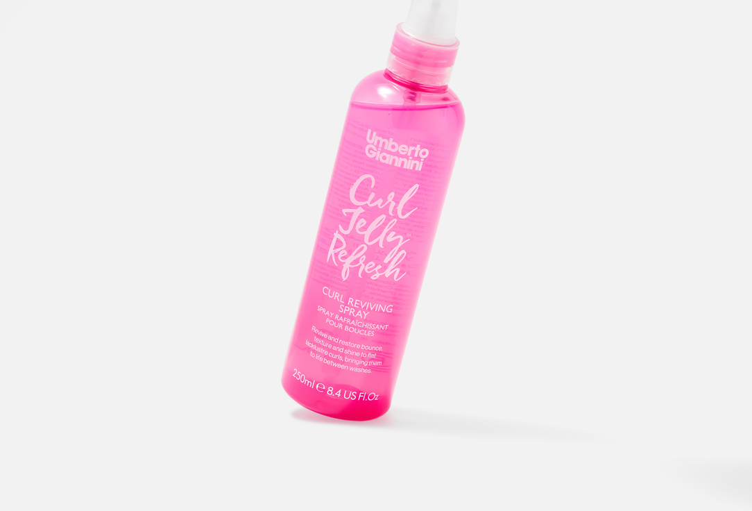 Umberto Giannini Revitalizing Curly Hair Spray Curl Jelly Refresh