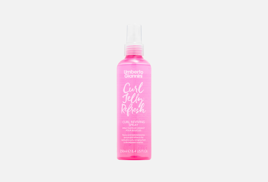 Umberto Giannini Revitalizing Curly Hair Spray Curl Jelly Refresh