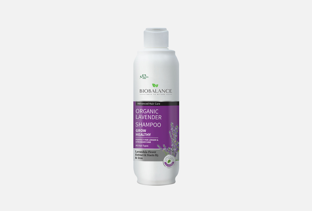 BIOBALANCE Lavender hair growth shampoo Lavander