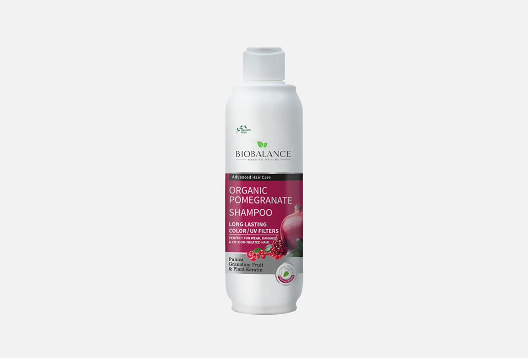 BIOBALANCE Pomegranate hair growth shampoo Pomegranate