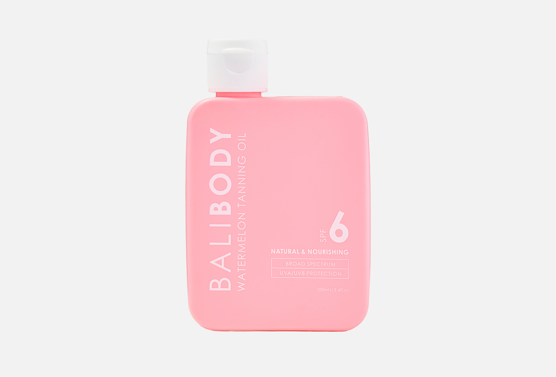 Bali Body tanning oil SPF 6 Watermelo