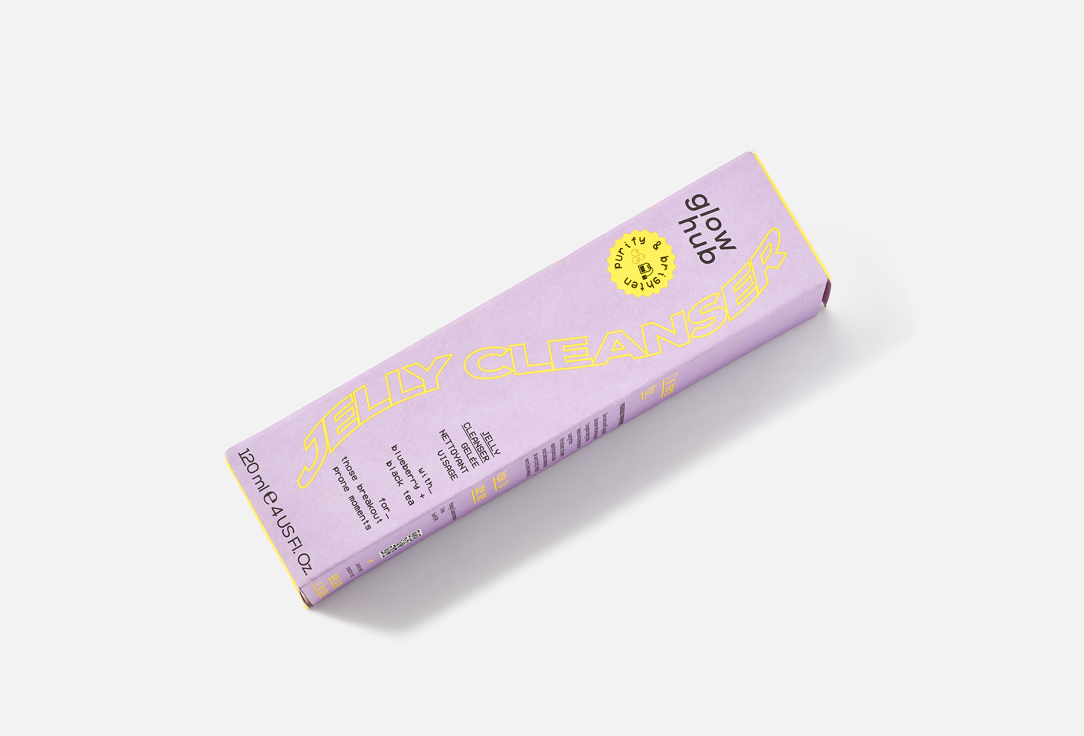 Glow Hub Brightening jelly face cleanser Purify & Brighten