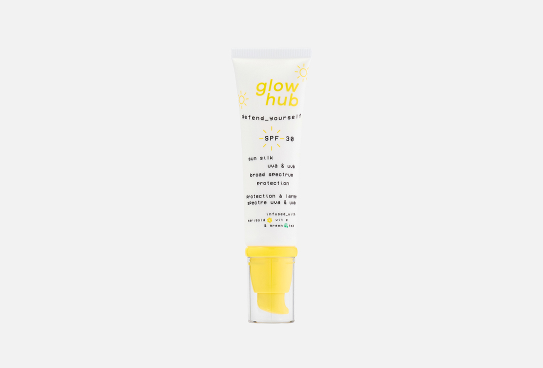 Glow Hub Face sunscreen SPF 30 Defend Yourself
