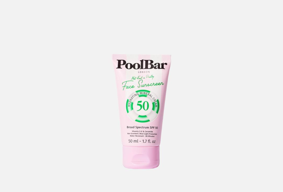 PoolBar London HydratingFace Sunscreen SPF 50 Not Just a Pretty
