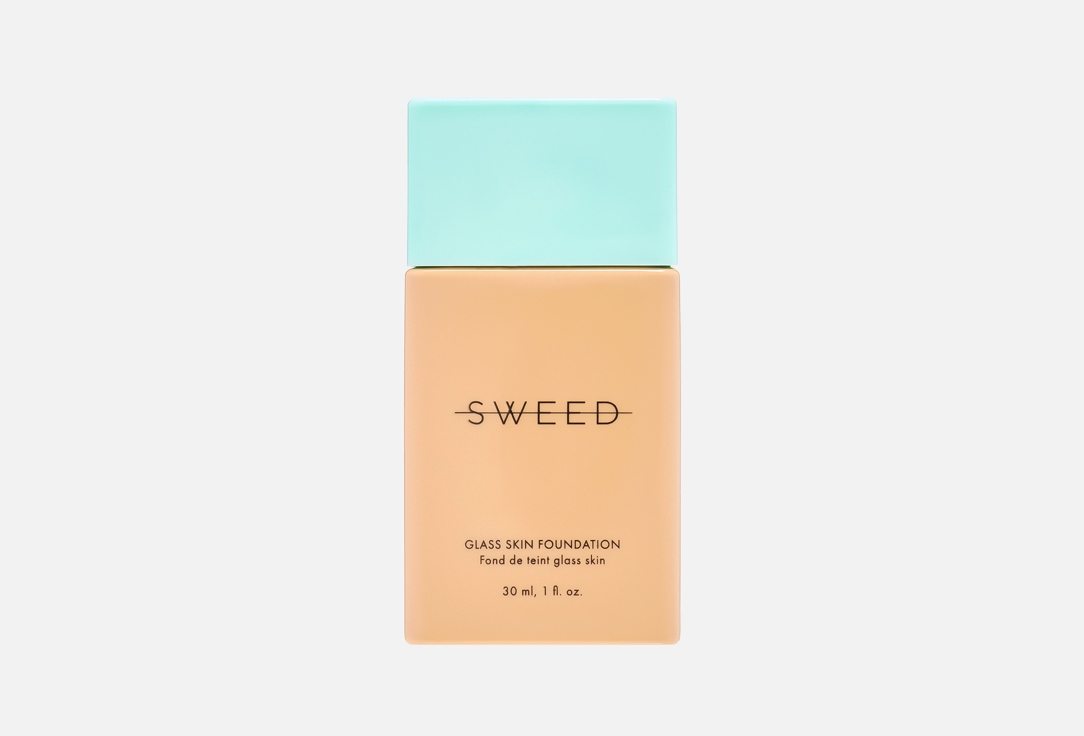 Sweed Увлажняющий тональный флюид Glass Skin Foundation 30 мл Sweed Увлажняющий тональный флюид Glass Skin Foundation