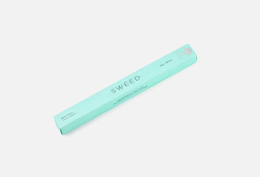 Sweed Eyebrow Pencil with Spoolie Brow Pencil Taupe 0.04 g Sweed Eyebrow Pencil with Spoolie Brow Pencil