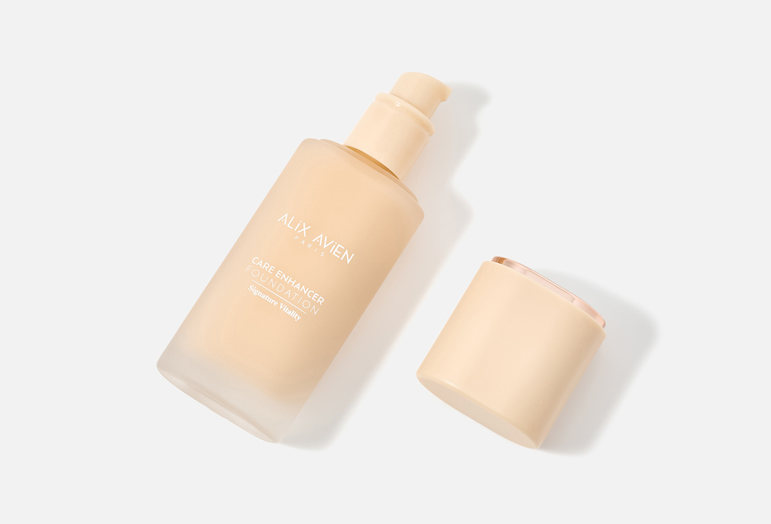 ALIX AVIEN Hydrating foundation SPF 30 Care Enhancer Signature Vitality 807, Apricot 30 ml ALIX AVIEN Hydrating foundation SPF 30 Care Enhancer Signature Vitality