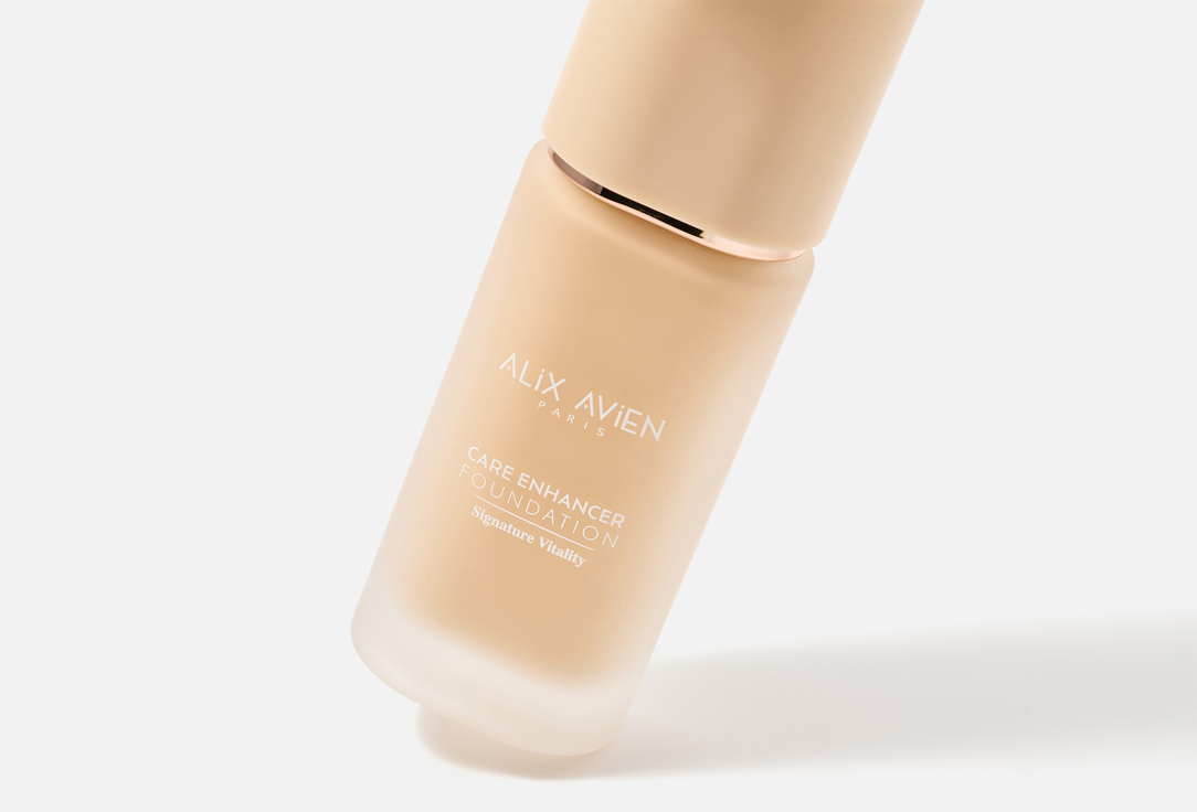 ALIX AVIEN Hydrating foundation SPF 30 Care Enhancer Signature Vitality 807, Apricot 30 ml ALIX AVIEN Hydrating foundation SPF 30 Care Enhancer Signature Vitality