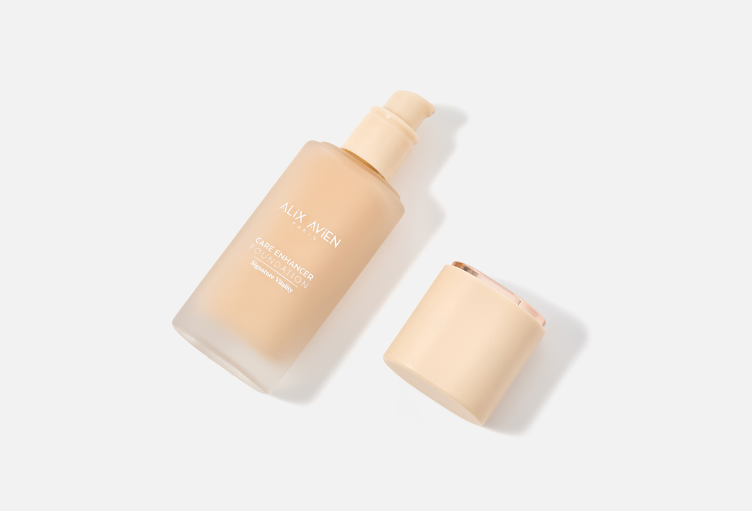 ALIX AVIEN Тональный крем для лица SPF 30 Care enhancer signature vitality 808, Warm amber 30 мл ALIX AVIEN Тональный крем для лица SPF 30 Care enhancer signature vitality