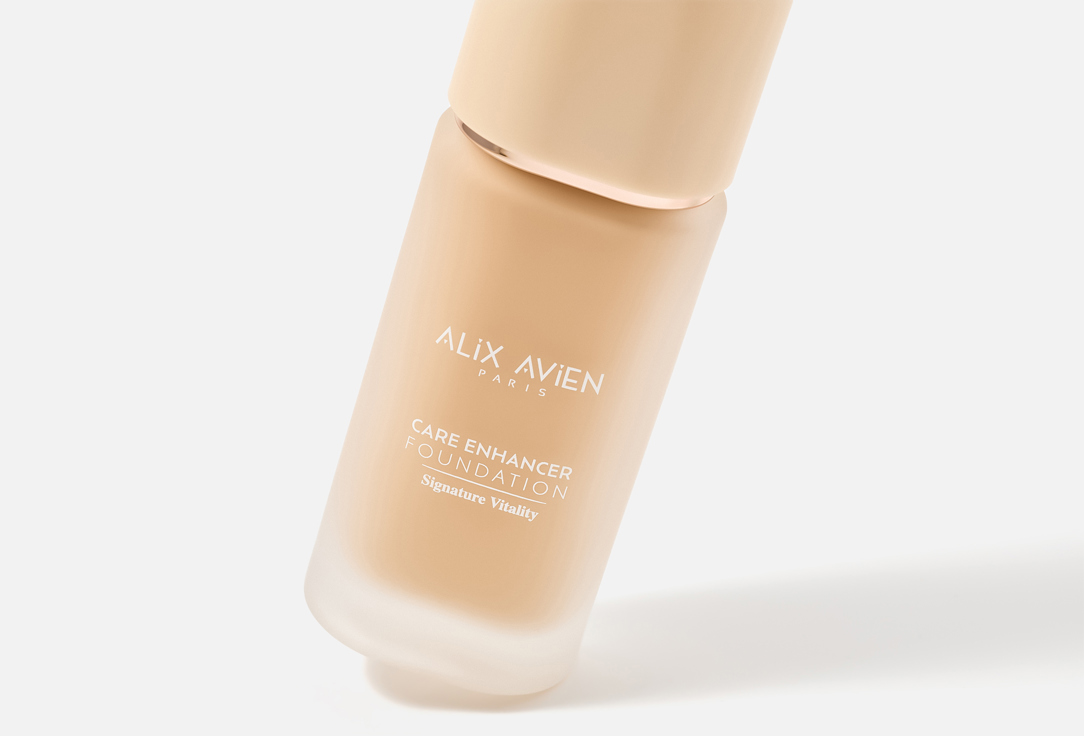 ALIX AVIEN Тональный крем для лица SPF 30 Care enhancer signature vitality 808, Warm amber 30 мл ALIX AVIEN Тональный крем для лица SPF 30 Care enhancer signature vitality