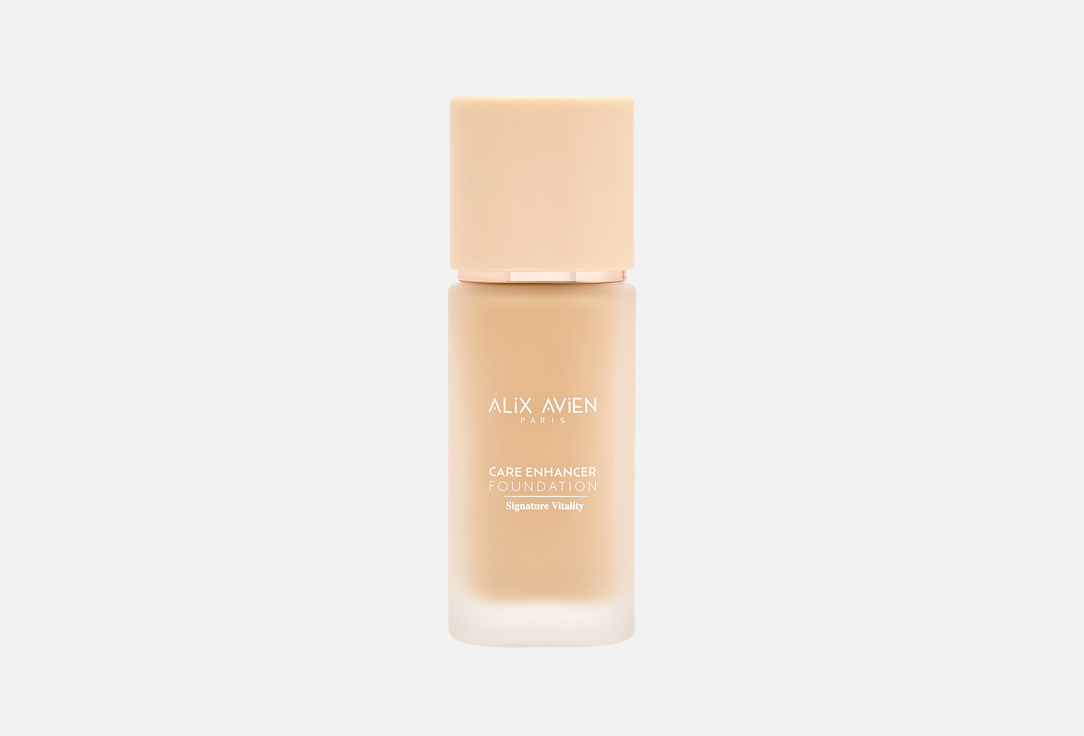ALIX AVIEN Тональный крем для лица SPF 30 Care enhancer signature vitality 808, Warm amber 30 мл ALIX AVIEN Тональный крем для лица SPF 30 Care enhancer signature vitality