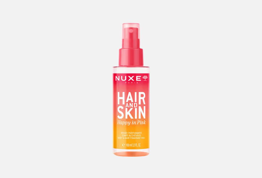 NUXE Scented Hair & Body Mist Happy in pink