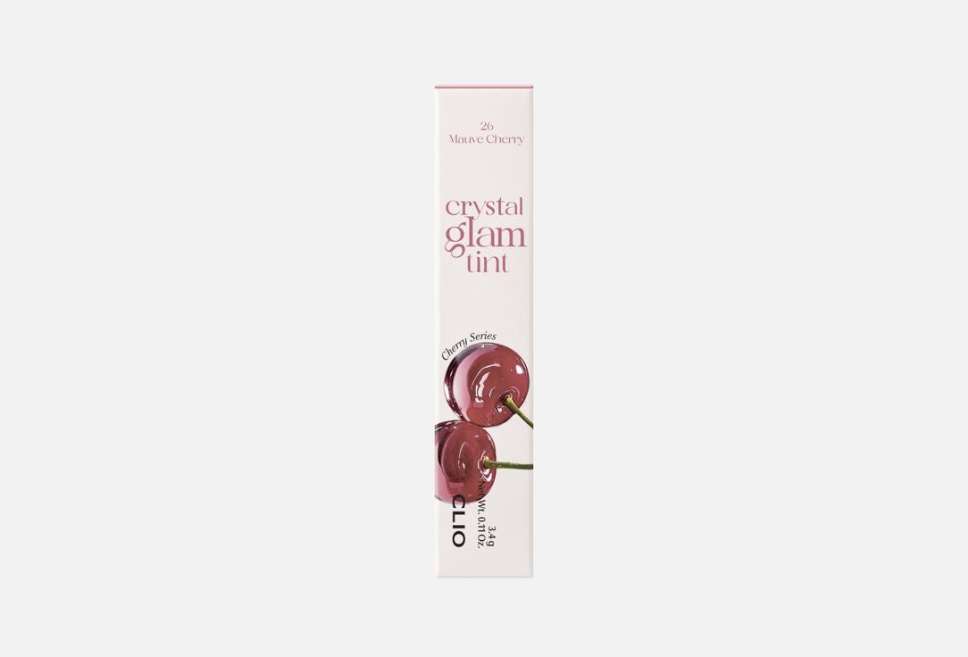 Clio Glossy Lip Tint Crystal Glam 26, Mauve cherry 3.4 g Clio Glossy Lip Tint Crystal Glam