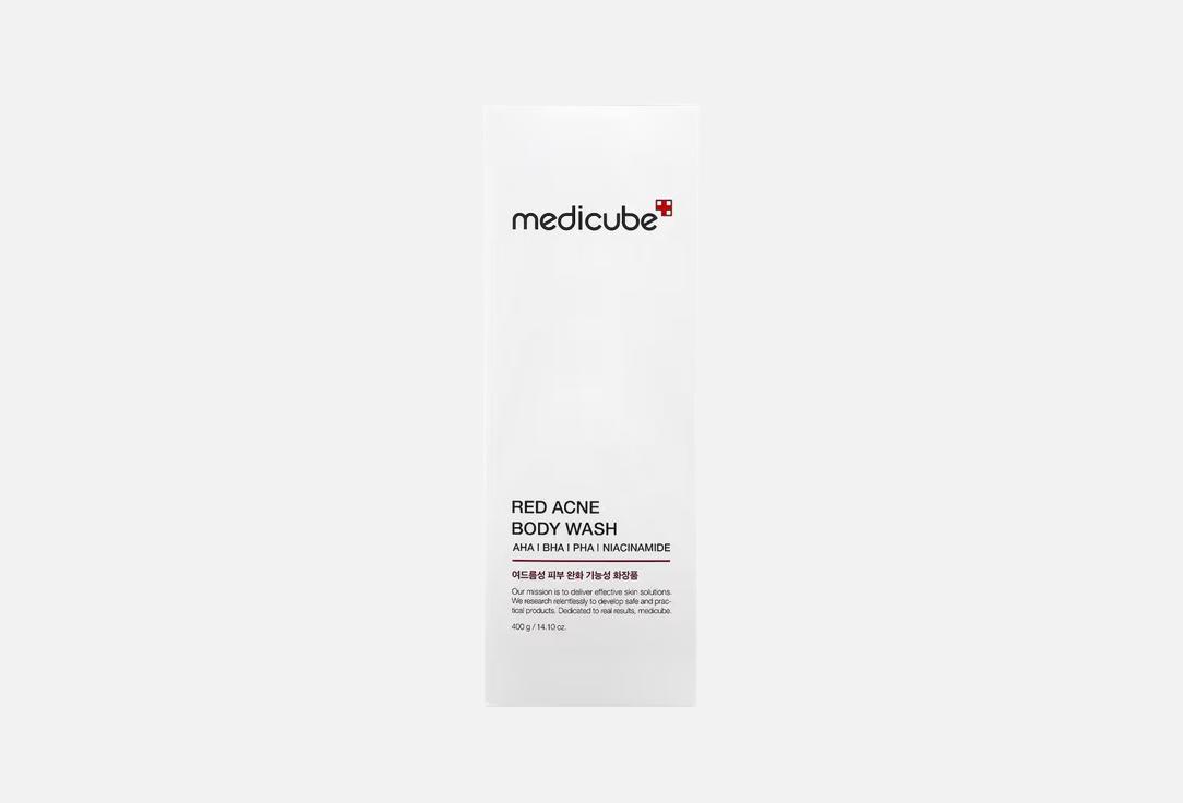 Medicube Acne-fighting exfoliating body wash Red Acne Body Wash 2.0 400 g Medicube Acne-fighting exfoliating body wash Red Acne Body Wash 2.0