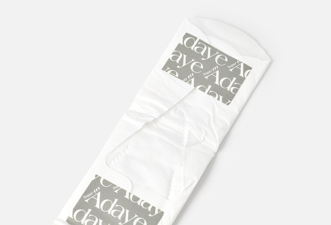 Adaye Organic biodegradable menstrual pads Rest-Assured Pads — Super 140.8 g Adaye Organic biodegradable menstrual pads Rest-Assured Pads — Super