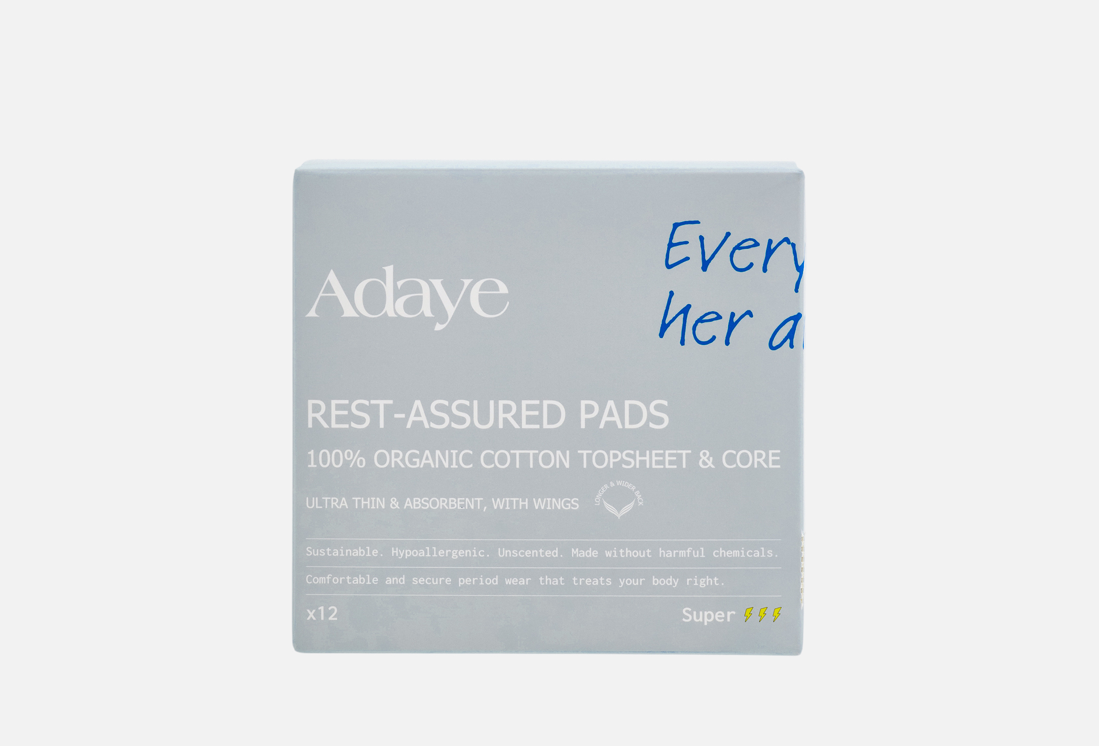 Rest-Assured Pads — Super  140.8 