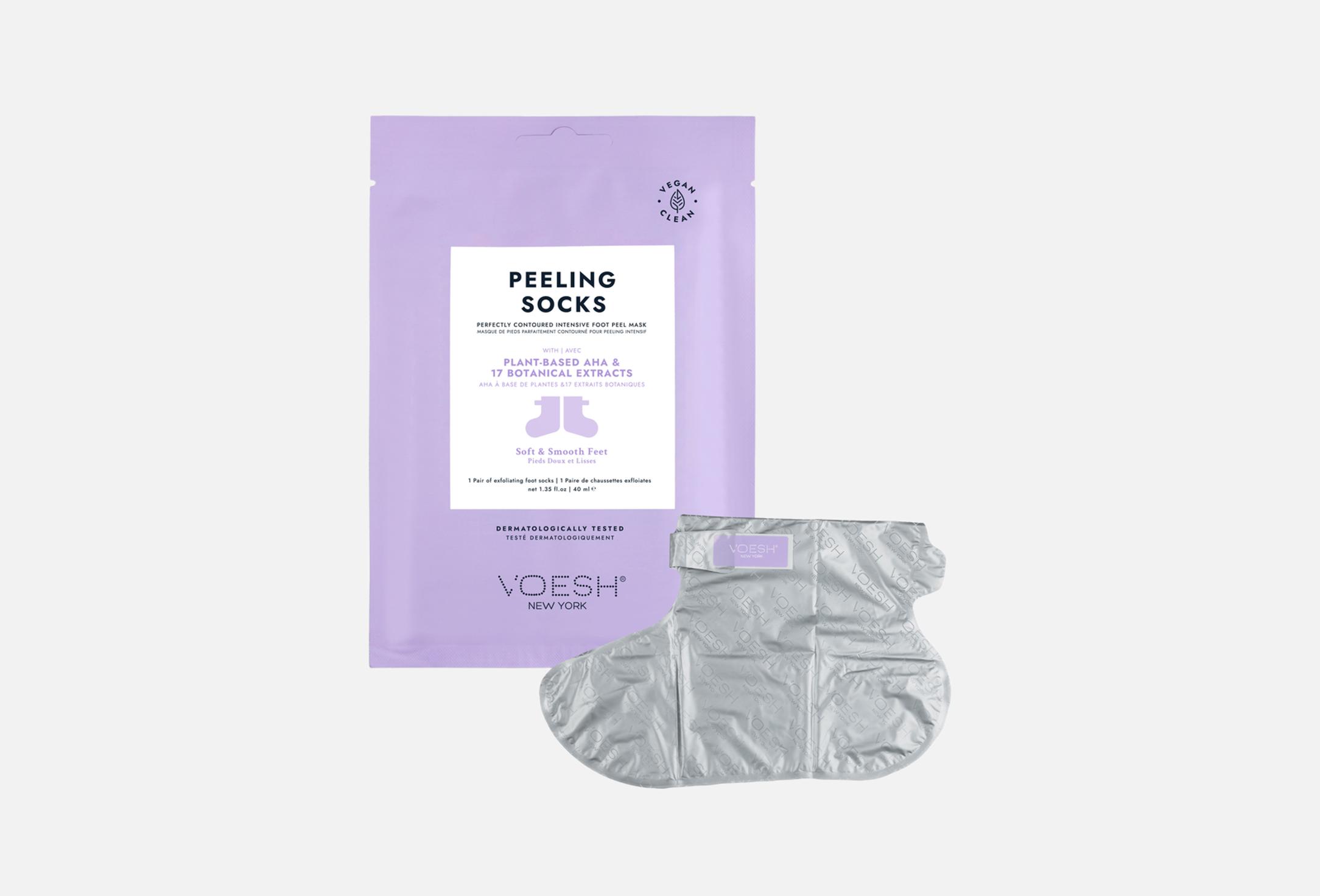 Peeling Socks with Plant-based AHA + 17 1