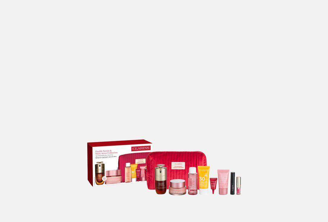 Clarins Luxury Skin Care Gift Set RAMADAN Double Serum & Hydra Essentiel Collection