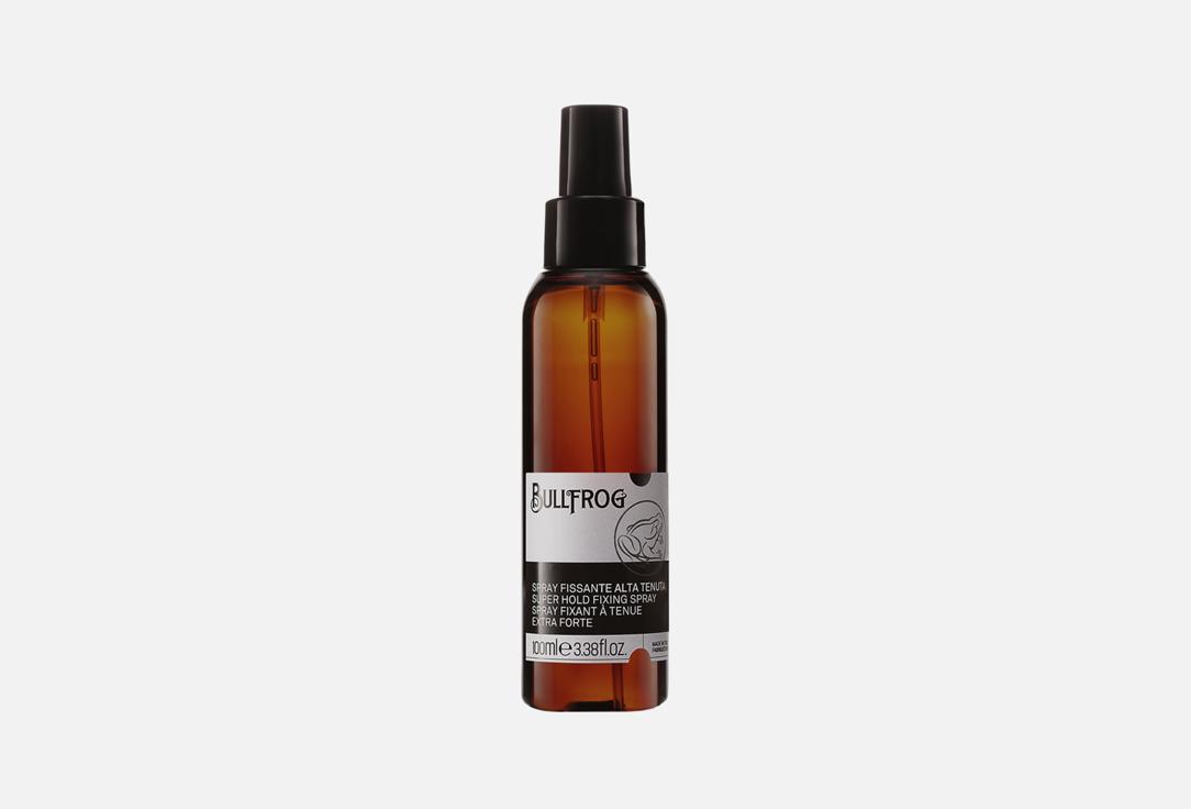 BULLFROG Super-hold hair fixing spray Super Hold 100 ml BULLFROG Super-hold hair fixing spray Super Hold