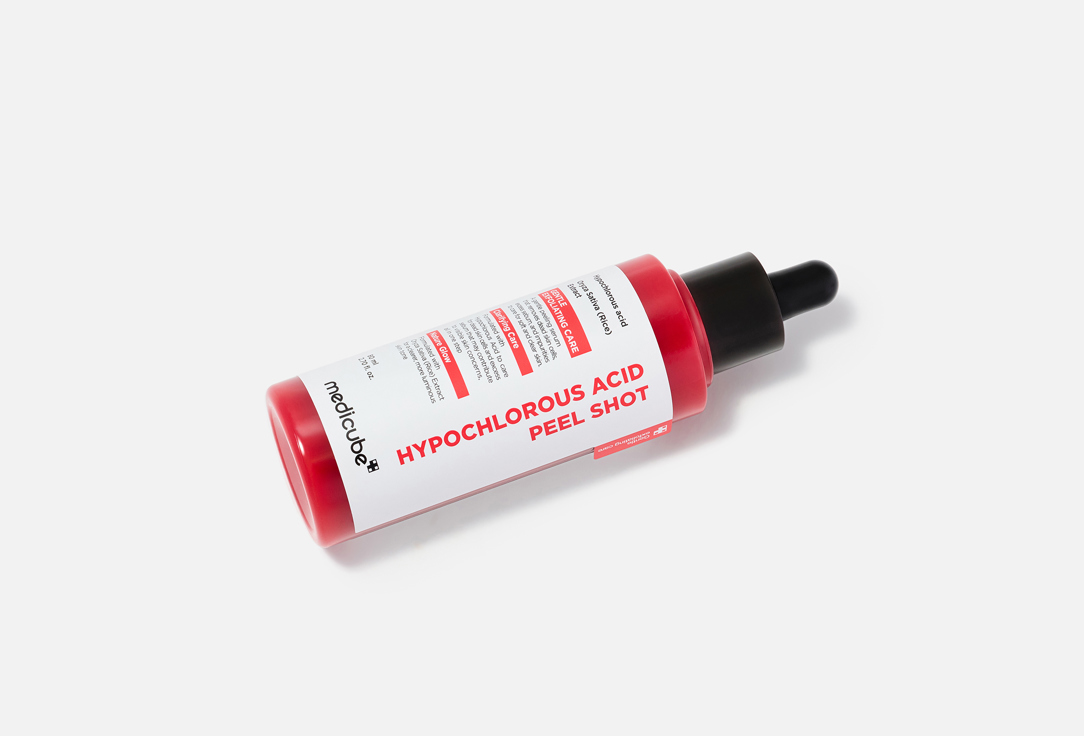 Medicube exfoliating smoothing face peel gel Hypochlorous Acid Peel Shot