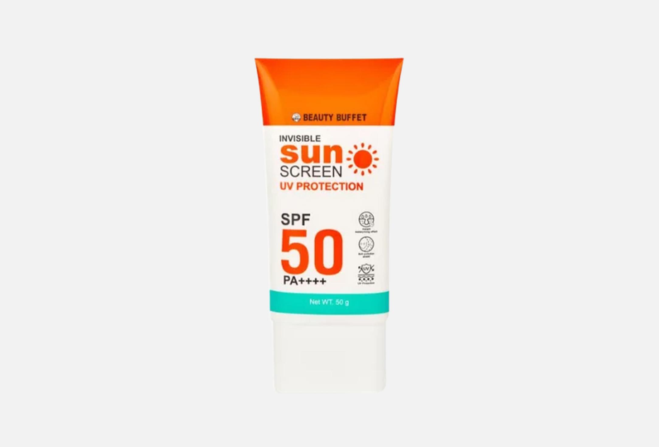 Invisible Sunscreen  50 