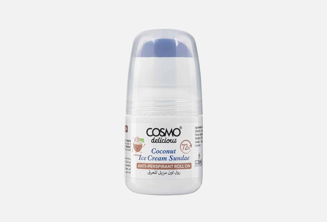 COSMO Anti-Perspirant Roll-On Coconut Ice Cream Sundae 50 ml COSMO Anti-Perspirant Roll-On Coconut Ice Cream Sundae
