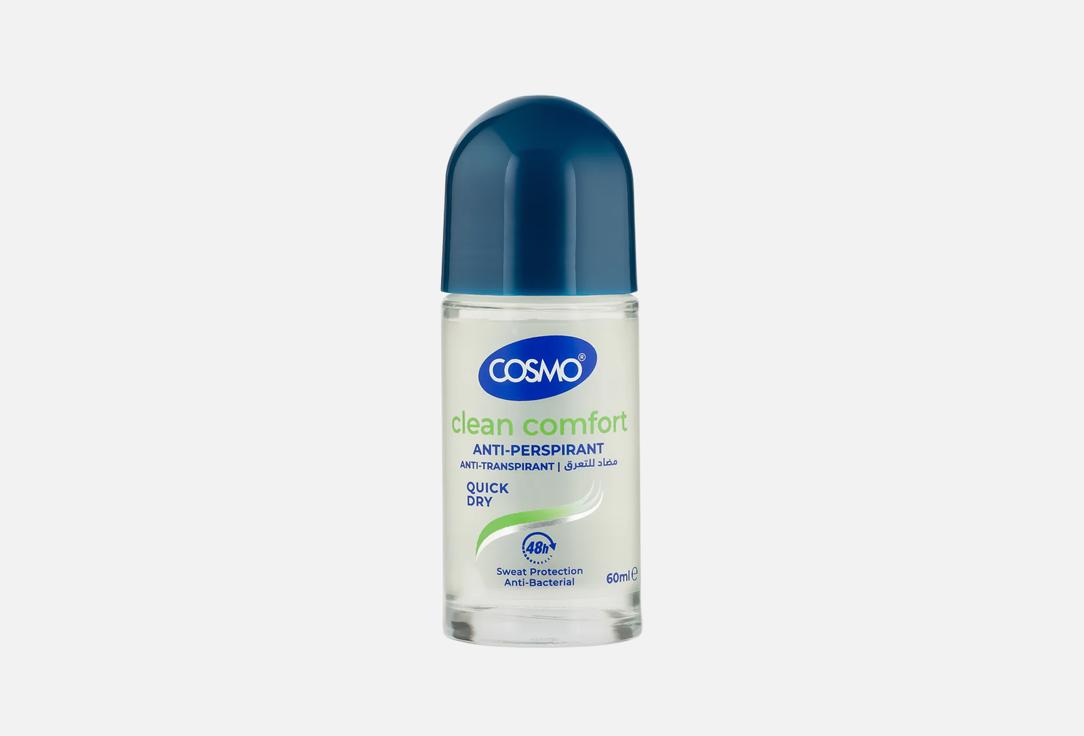COSMO Anti-Perspirant Roll-On Clean Comfort 60 ml COSMO Anti-Perspirant Roll-On Clean Comfort