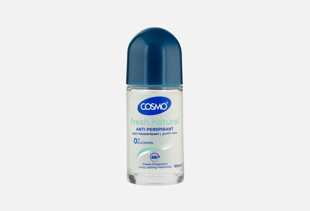 COSMO Anti-Perspirant Roll-On FRESH NATURAL 60 ml COSMO Anti-Perspirant Roll-On FRESH NATURAL