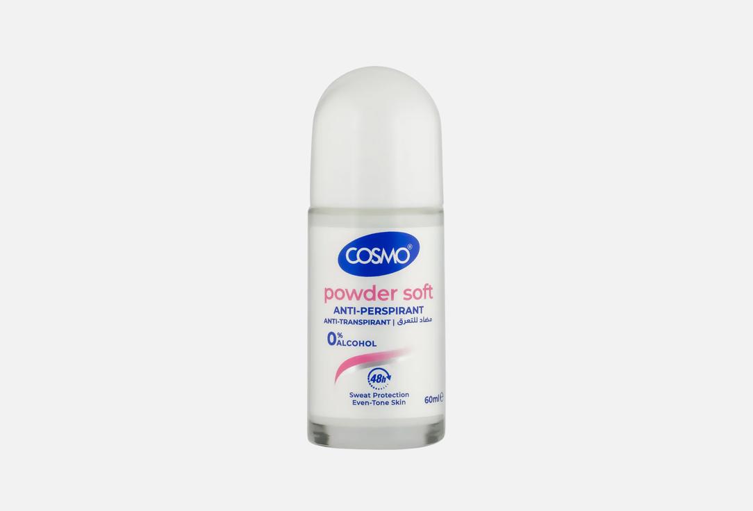 COSMO Anti-Perspirant Roll-On Powder Soft 60 ml COSMO Anti-Perspirant Roll-On Powder Soft