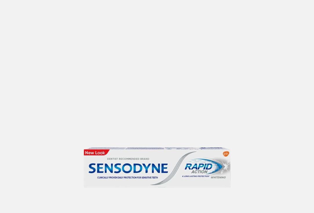 Sensodyne Rapid relief whitening fluoride toothpaste Rapid Action Whitening