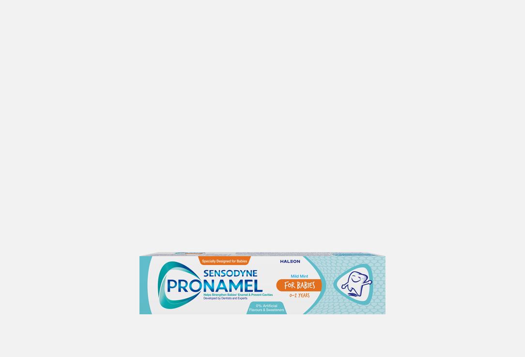 Sensodyne Fluoride toothpaste for babies Pronamel for Babies 0–2 Years