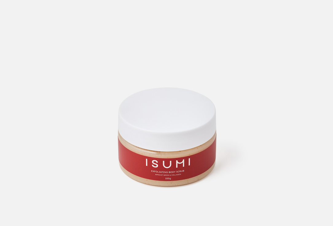 ISUMI Увлажняющий и питательный скраб для тела Exfoliating Body Scrub