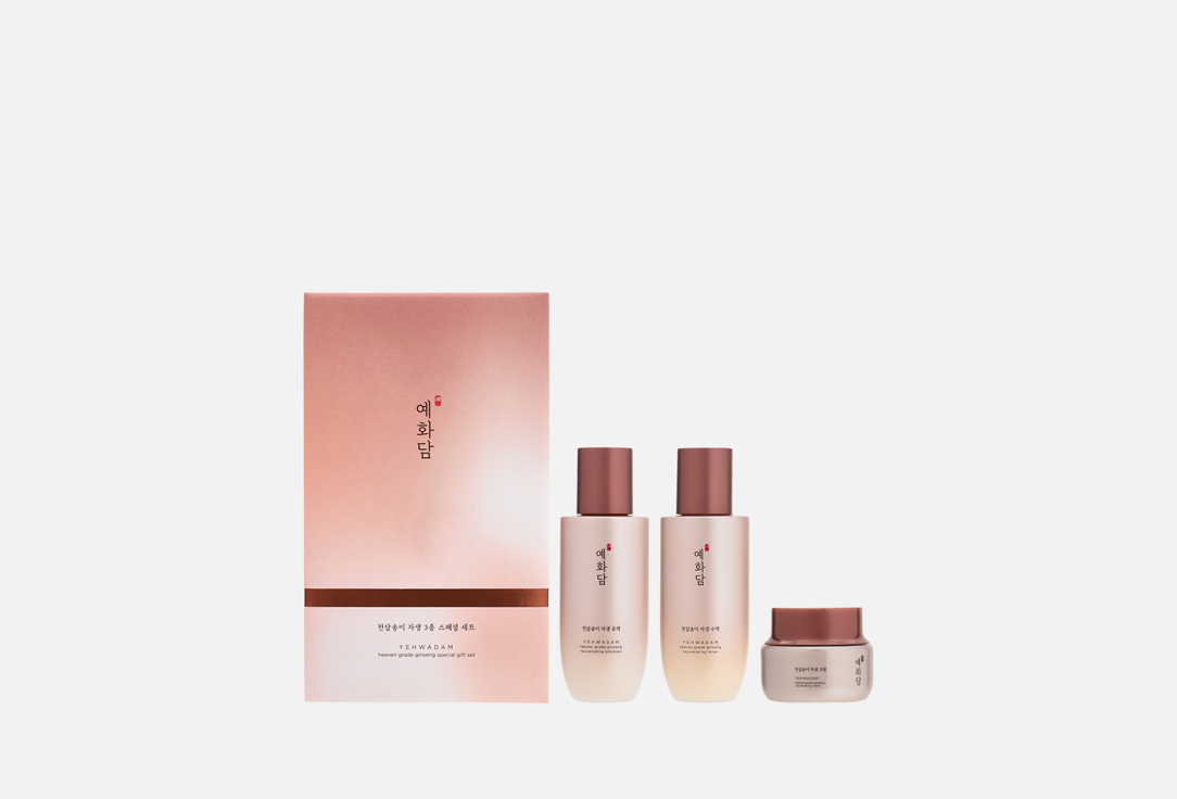 THE FACE SHOP Skincare set Heaven grade ginseng special gift set 3 pcs THE FACE SHOP Skincare set Heaven grade ginseng special gift set