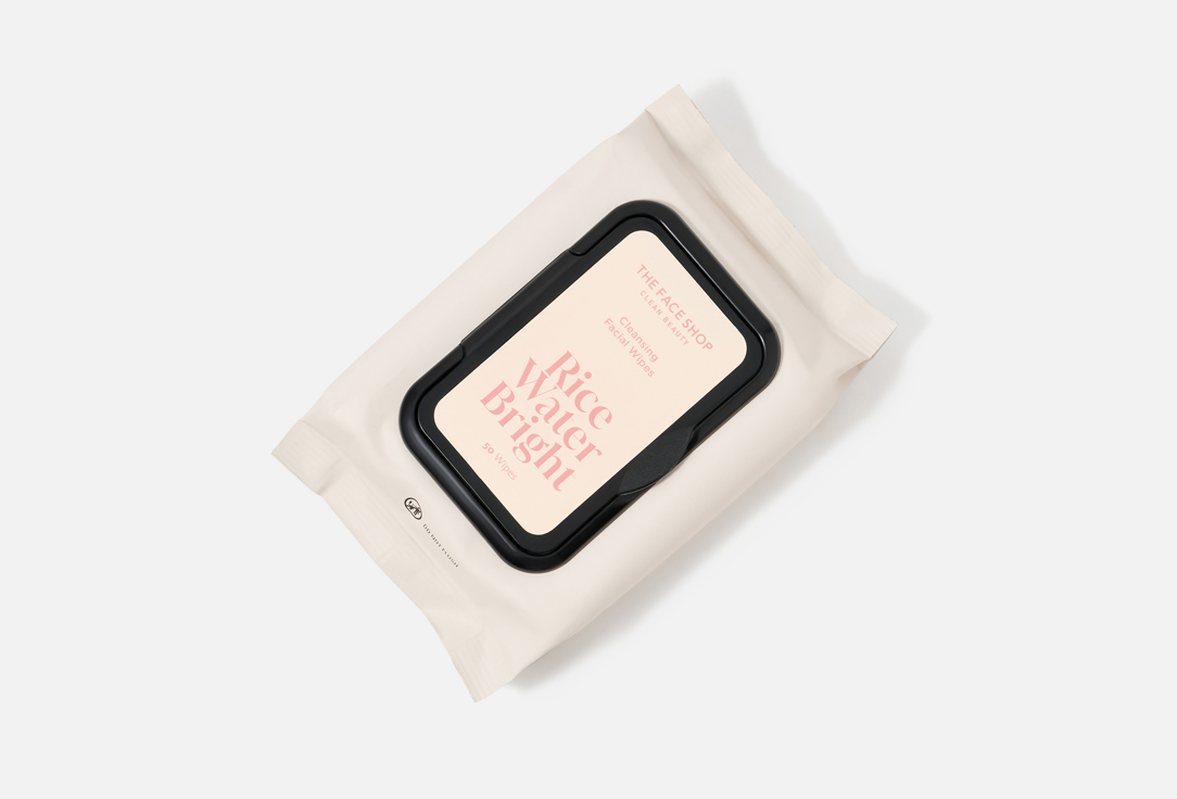 THE FACE SHOP Cleansing face wipes rice water bright