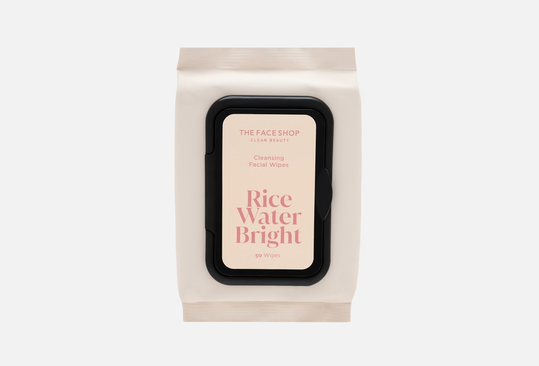 THE FACE SHOP Cleansing face wipes rice water bright