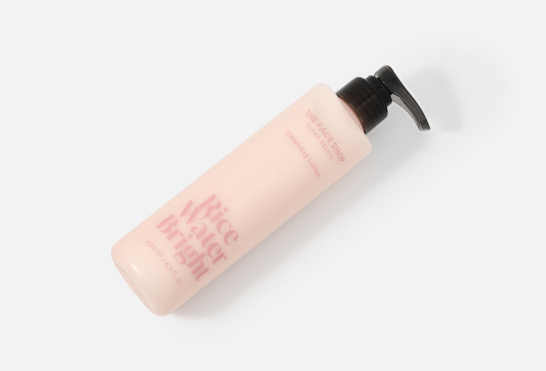 THE FACE SHOP Brightening Face Cleansing Lotion rice water bright